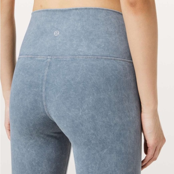 lululemon athletica Pants - Lululemon Wunder Under High-Rise Tight *Full-On Luxtreme Washed Moon Blue 4